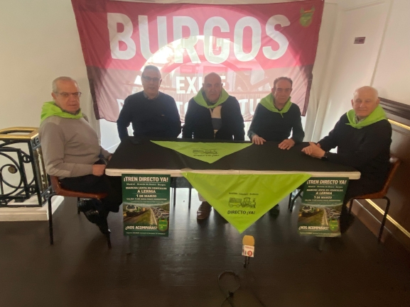 Marcha lenta este domingo de Burgos a Lerma para exigir la reapertura del tren directo