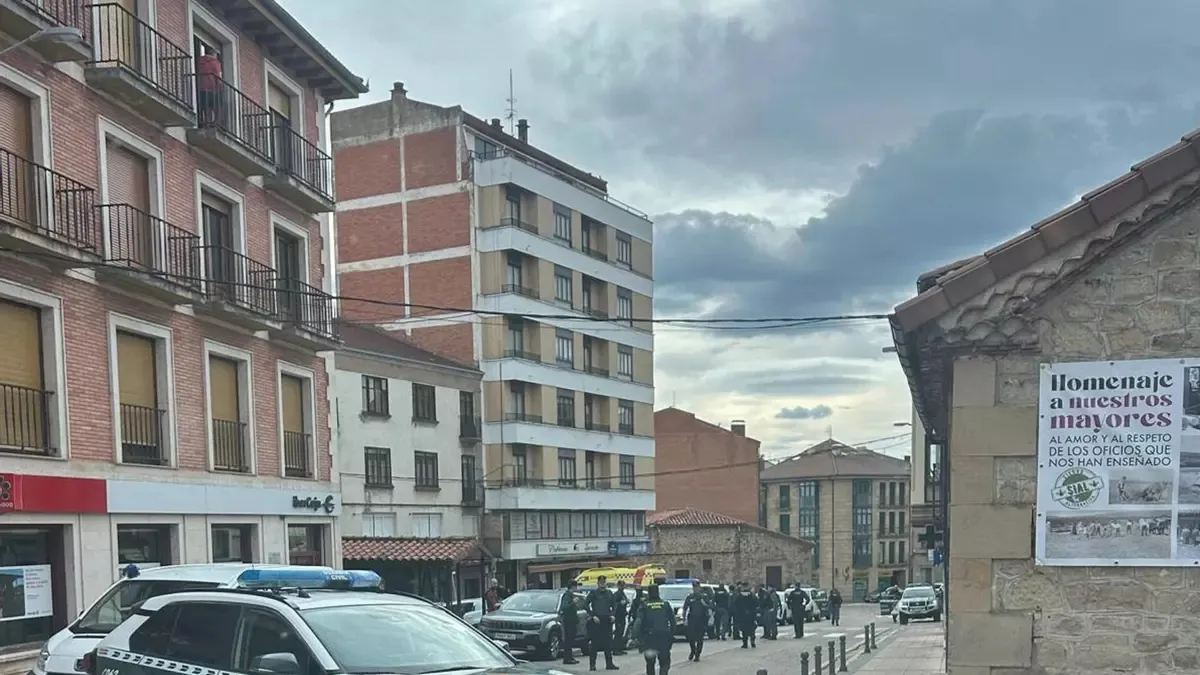 Detenido un hombre en Quintanar de la Sierra tras irrumpir en el centro de salud con un machete y atrincherarse en casa de su madre