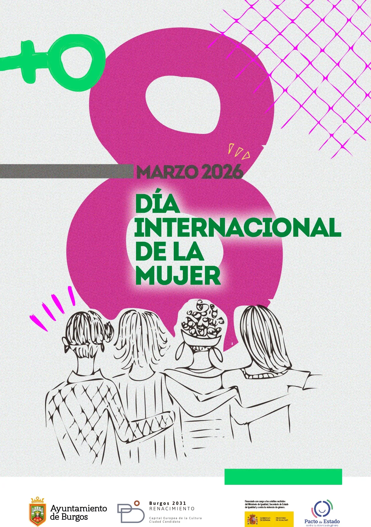 Descubre la programación del 8M en Burgos