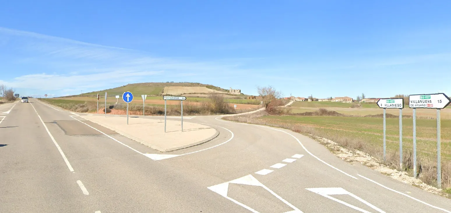 Dos mujeres heridas tras una colisión entre dos turismos en Villadiego (Burgos)