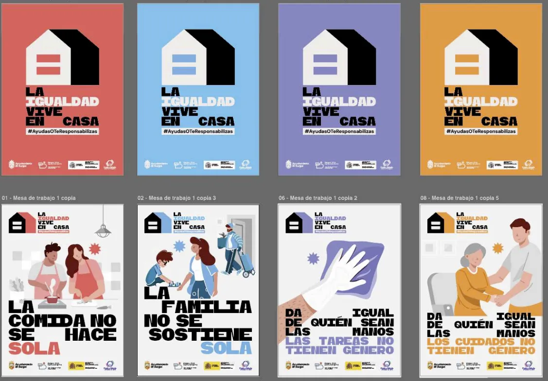 Burgos impulsa una campaña para promover el reparto equitativo de las tareas domésticas