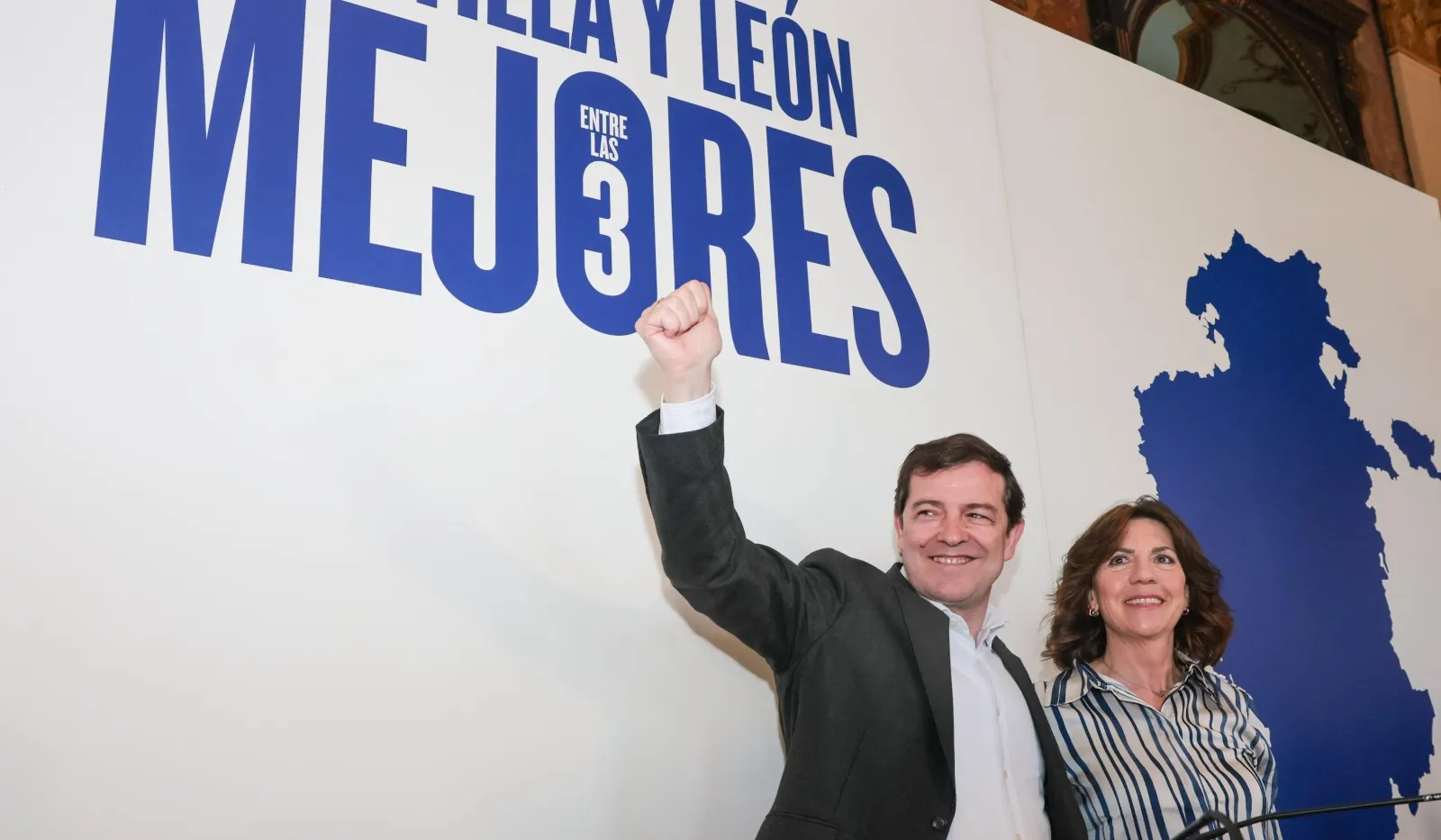 Mañueco promete en Burgos mejoras sanitarias, impulso industrial y nuevas ayudas sociales