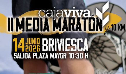 Briviesca acogerá una nueva edición de la Media Maratón y 10K Cajaviva