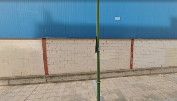 El polideportivo de San Pedro y San Felices de Burgos ve alterada su actividad normal por las obras del Instituto contiguo