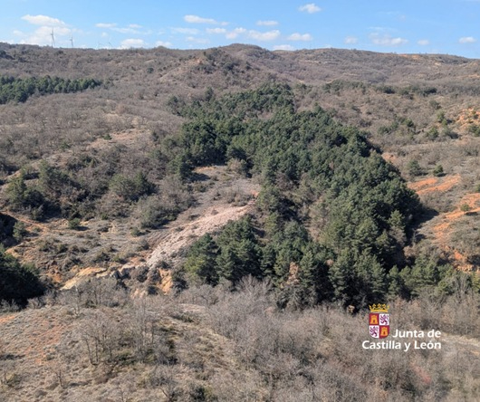 Rescatan a una mujer en un lugar de difícil acceso en Hontomín (Burgos)