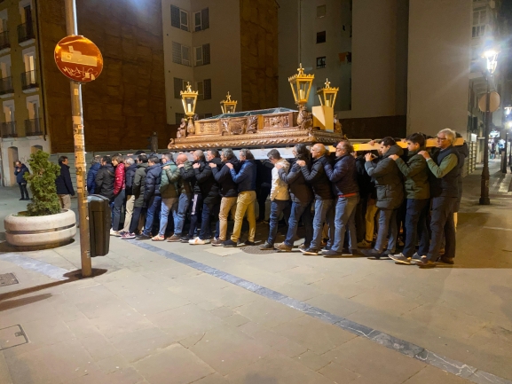 VÍDEO | Las cofradías de Burgos ya ensayan para la Semana Santa
