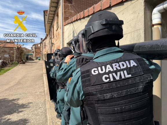 Detenido el hombre que se atrincheró en Villoruebo (Burgos)