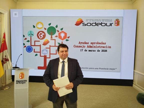 Impulso de 2,5 millones para municipios y empresas con nuevas ayudas energéticas de SODEBUR