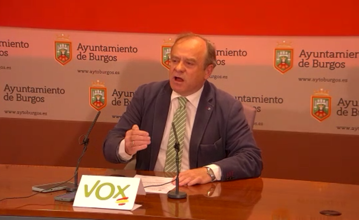 Vox Burgos exige la dimisión de Borja Suárez por el caso de los contratos
