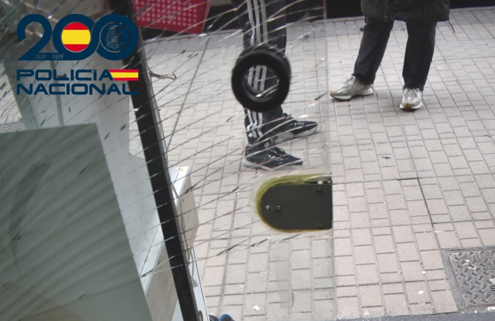 Detenida una mujer por robar en una tienda de Gamonal y en un bar del centro de Burgos