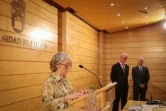 Montserrat Santamaría asume el decanato de Salud en la UBU con el reto de impulsar Medicina