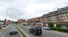 Una mujer herida y atrapada tras una colisión con un camión en la N-I en Miranda de Ebro