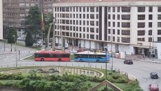 Autobuses gratuitos desde el lunes durante un mes y medio