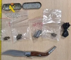 Detenido en Villarcayo con droga preparada para su venta y una navaja de muelles