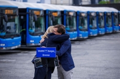 Ayala agradece a Almeida su solidaridad con Burgos y éste le responde, "es un honor"