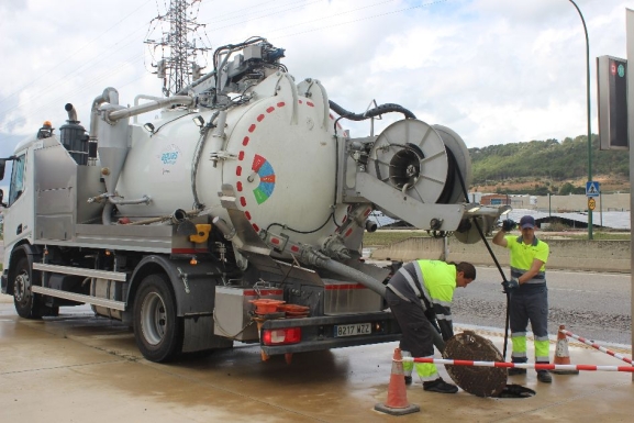 Aguas de Burgos estrena una plataforma digital para mejorar la limpieza del alcantarillado