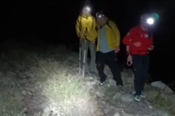 Rescatan a dos burgaleses en un parque natural de Cantabria