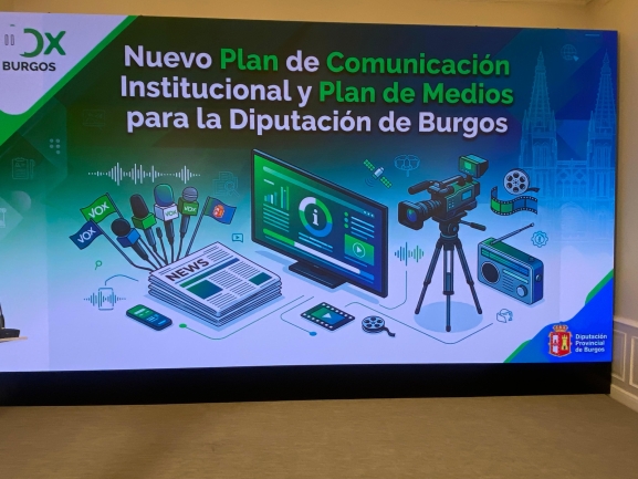 VOX plantea una reforma integral de la comunicación institucional en la Diputación