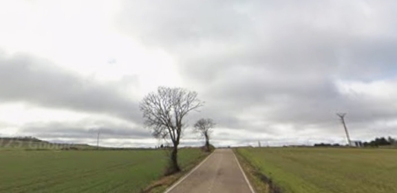 Un corzo provoca un choque frontal entre dos vehículos en Burgos