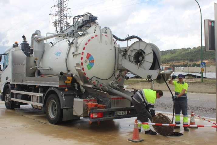 Aguas de Burgos estrena una plataforma digital para mejorar la limpieza del alcantarillado