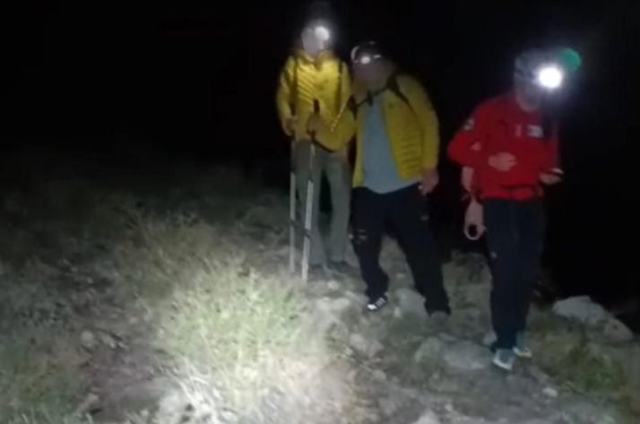 Rescatan a dos burgaleses en un parque natural de Cantabria