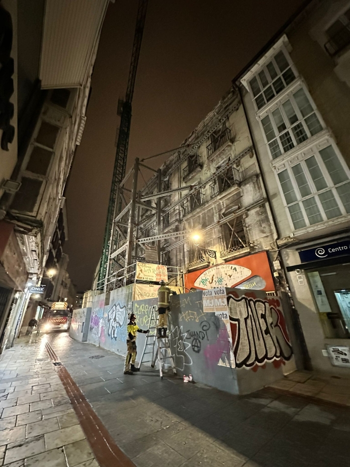 Burgos activa la vía de la venta forzosa ante el deterioro de varios inmuebles en el centro