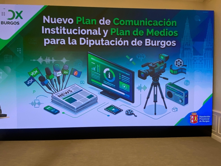 VOX plantea una reforma integral de la comunicación institucional en la Diputación