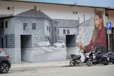 Gamonal revive su origen en un emotivo mural contemporáneo