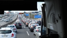 Corte en la A-1 a la altura de Sarracín provoca retenciones en sentido Burgos–Madrid