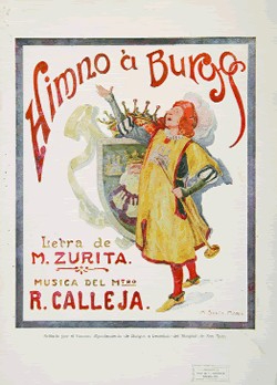 Vox pide un mayor reconocimiento para el Centenario del Himno a Burgos