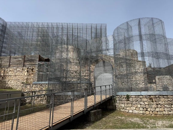 El Castillo de Burgos avanza, pero su inauguración total sigue sin calendario