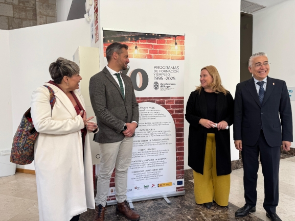Burgos celebra los 30 años de sus programas mixtos de empleo y formación con una inserción laboral del 56%