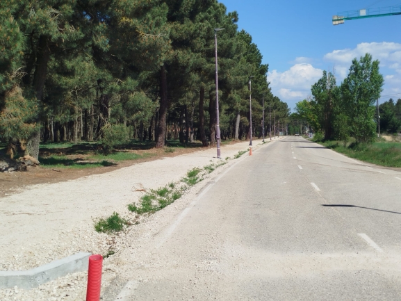 El acceso peatonal de Cortes estará listo este verano