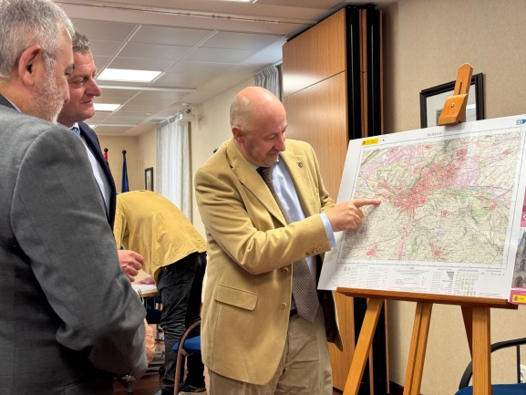 Burgos se redescubre en un mapa: Es un libro de una sola hoja