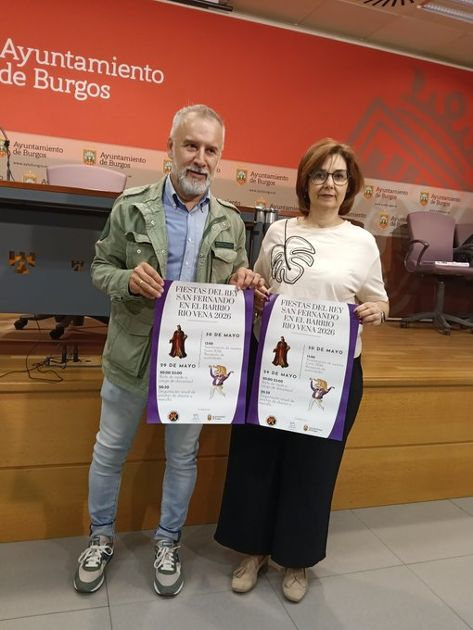 Todo preparado para las fiestas del barrio de Río Vena en Burgos