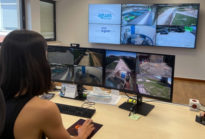 Aguas de Burgos instala sistemas de videovigilancia para reforzar su protección