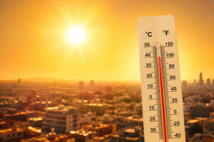 Primer gran episodio de calor del año: noches tropicales y máximas extremas