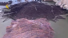 Burgos, entre las provincias afectadas por una red que robó 134 kilómetros de cable de cobre
