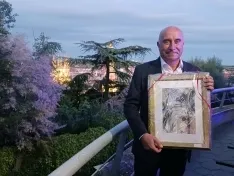 El aparejador Ignacio Martínez  ganador del Premio  San Juan de Ortega