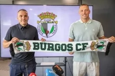 Sergio Francisco se muestra ilusionado con su llegada al Burgos CF