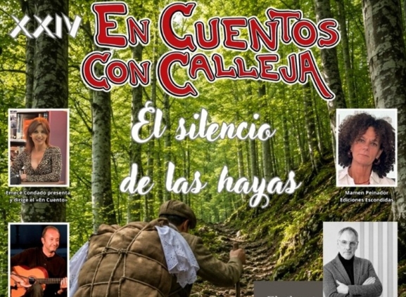 La XXIV edición de En Cuentos con Calleja cierra temporada con Mikel Alvira y su novela El silencio de las hayas