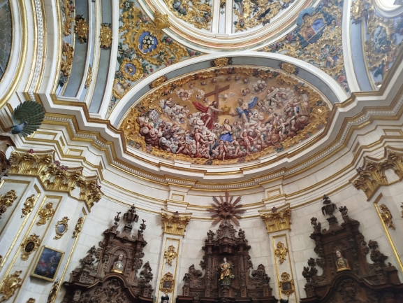 La Catedral de Burgos restaurará la policromía de la sacristía mayor tras detectar daños por sales en la cúpula