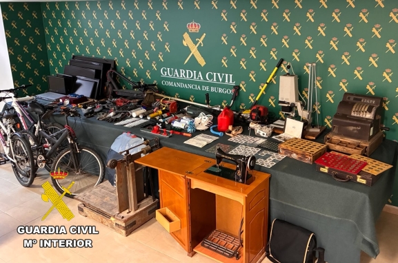 Cae un grupo acusado de siete robos en el Alfoz de Burgos