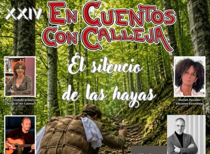 La XXIV edición de En Cuentos con Calleja cierra temporada con Mikel Alvira y su novela El silencio de las hayas