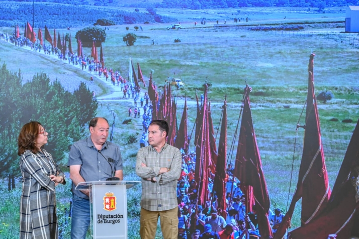 Quintanapalla acoge el IV Encuentro de Pendones con 60 pueblos participantes