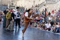 La danza urbana y el arte callejero protagonizan la jornada del lunes del Certamen Burgos & Nueva York
