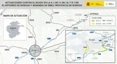 Se reducirá el ruido en 12 kilómetros de carreteras de Burgos