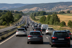 Burgos afronta un verano con 1,8 millones de desplazamientos por carretera