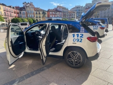 Burgos incorpora tres nuevos vehículos eléctricos a la flota de la Policía Local