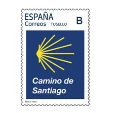 Burgos ya dispone del nuevo sello homenaje a la concha del Camino de Santiago